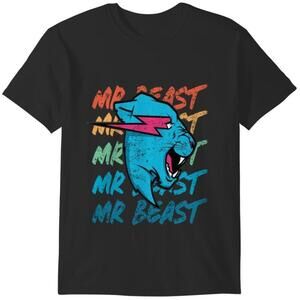 Retro Mr Gaming Beast T-Shirt Gamer Comedy Graphic Fan Gift Shirt